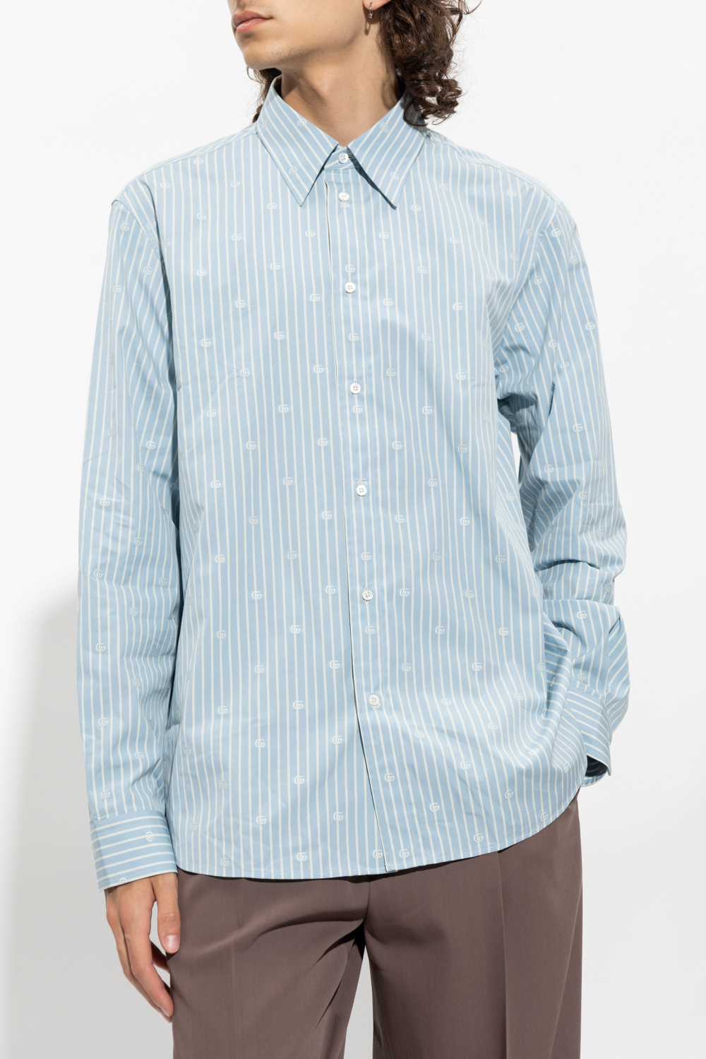 Men's Clothing | Gucci Shirt with monogram